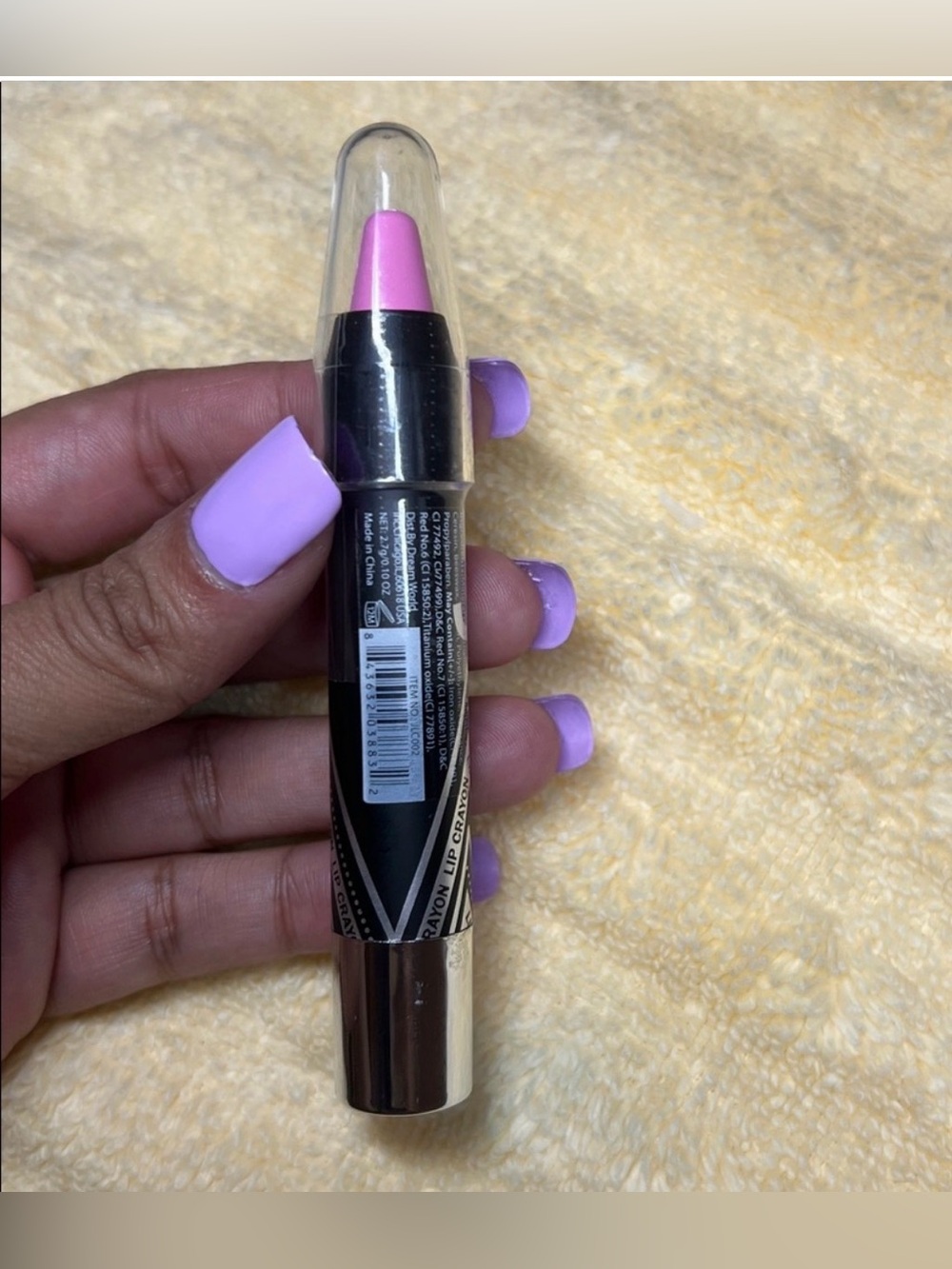 5/$35 - NWT J lip crayon in shade happily after (bright pink)